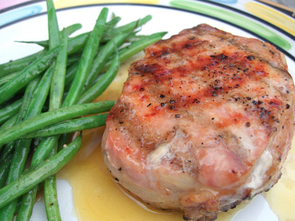 Honey-Glazed Pork Chops Honey-Glazed Pork Chops picture